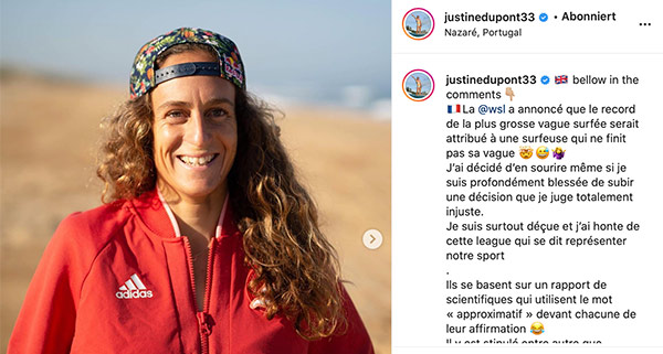 Justine Dupont on Instagram