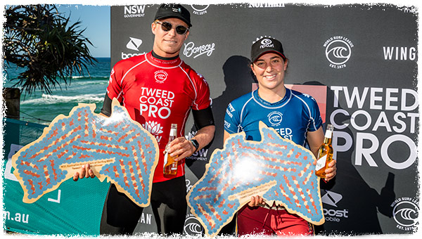 Wright and Ewing Winners at the Tweed Coast Pro